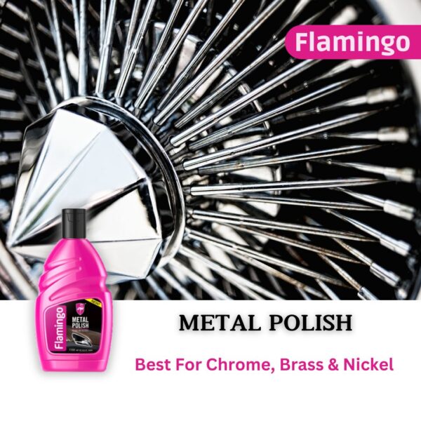 Flamingo Metal Polish 300ml - Image 3