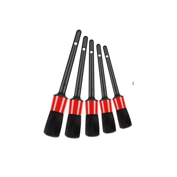 Car Detailing Interior Exterior Cleaning Brush - 5Pcs/set