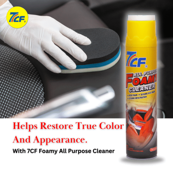 7CF Foamy All Purpose Cleaner 650 ml - Image 2