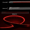 130cm Flexible Car Rear Spoiler Light LED Strip BrakeTurn Signal Running DRL. - Image 9