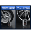 3 IN 1 Portable Electric Air Compressor Power Bank With LED Light - P99 - Image 12