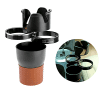 Rotating Car Drink Holder - Multi-Function Drink - 360-Degree Adjustable