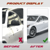 Batman Style Carbon Fiber Side Mirror Covers For Honda Civic 2011-2015 - Image 4