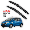 Tri-Stage Car Windshield Wiper Replacement Blades Fit For Suzuki Cultus 2018-2024