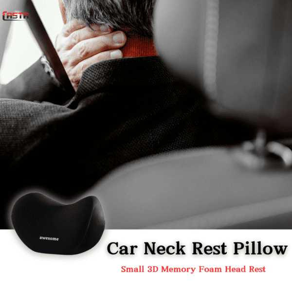 Car 3D Memory Foam Neck Rest Pillow - Small - Image 2