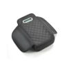 Car Center Console Armrest Cushion with Tissue Box Holder - Black