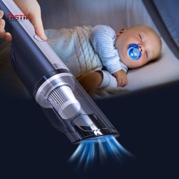 Super Quite Smart Portable Car Vacuum Cleaner JM6607 - Image 6