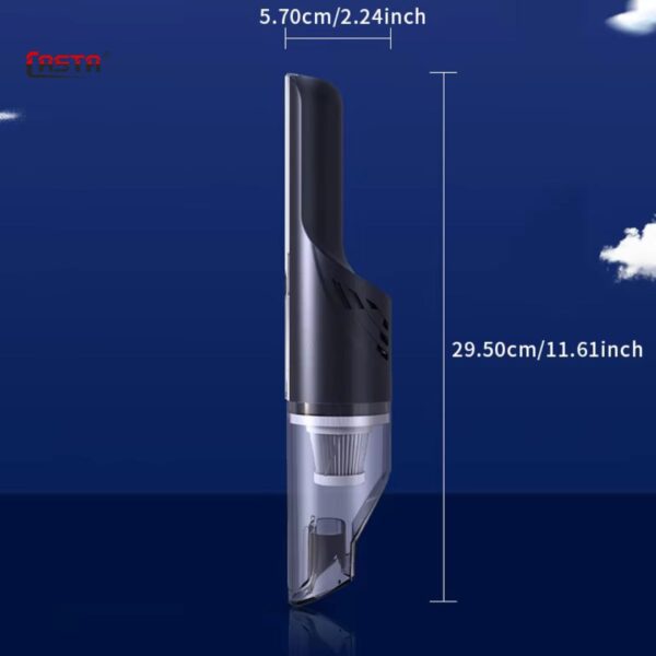 Super Quite Smart Portable Car Vacuum Cleaner JM6607 - Image 2