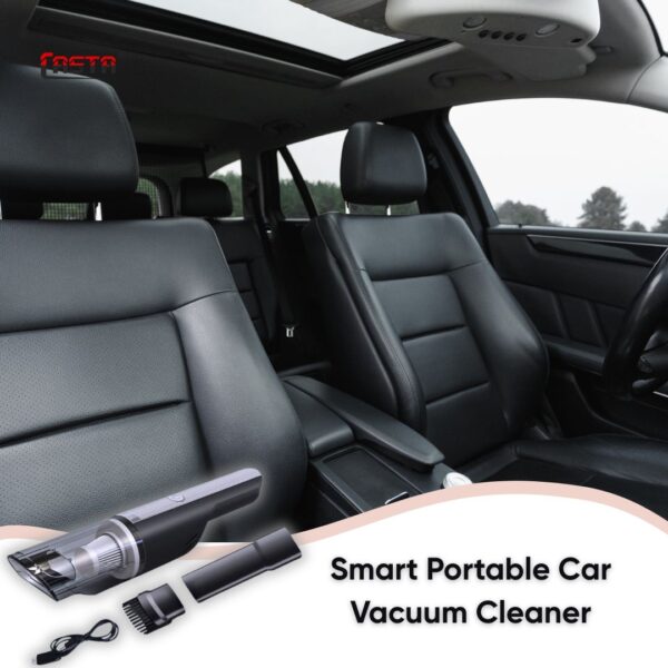 Super Quite Smart Portable Car Vacuum Cleaner JM6607 - Image 5