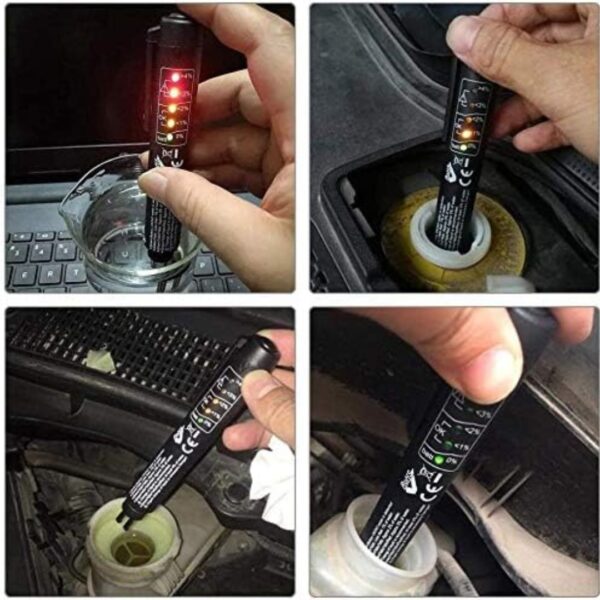 Brake Fluid Tester Pen – 5 LED Indicators - Image 3