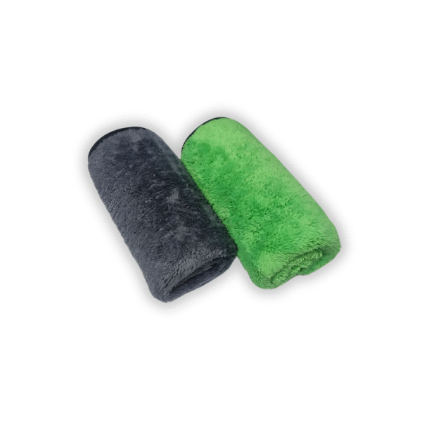 CASTA Double Sided Microfiber Cleaning Cloth – 800GSM - 10PCS Bundle Green - Image 2