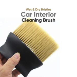 Wet & Dry Bristles Car Interior Dust Cleaning Brush