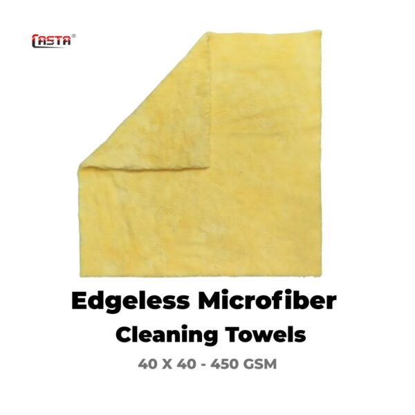 CASTA Edgeless Microfiber Cleaning Towels 6pcs Bundle 450 GSM - Image 6