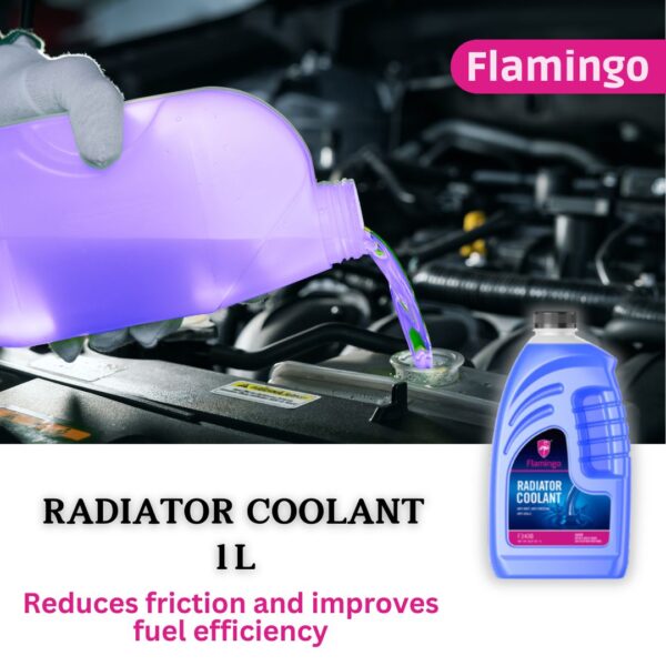 FLAMINGO RADIATOR COOLANT 1L - Blue - Image 2