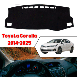 Toyota Corolla 2015 2025 Dashboard Mat - Suede Nonslip Velvet Fur
