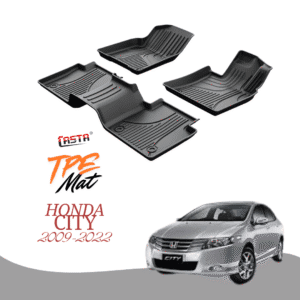 Honda City 2009-2022 TPR Car Floor Mats - Premium Interior Protection