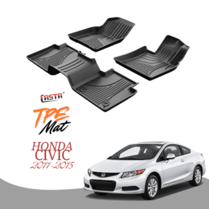 Honda Civic 2011-2015 TPR Car Floor Mats - Premium Interior Protection