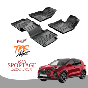 Kia Sportage 2020-2024 TPR Car Floor Mats - Premium Interior Protection