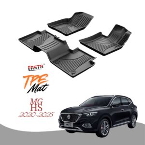 MG HS 2022-2025 TPR Car Floor Mats - Premium Interior Protection