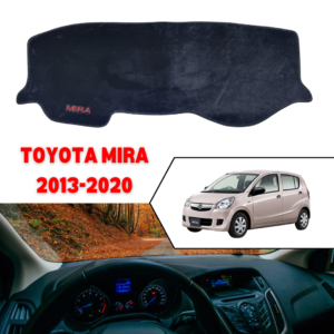 Daihatsu Mira 2013-2020 Dashboard Mat - Suede Nonslip Velvet Fur