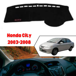 Honda City 2003 2008 Dashboard Mat - Suede Nonslip Velvet Fur