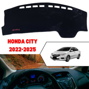 Honda City 2022 2026 Dashboard Mat - Suede Nonslip Velvet Fur